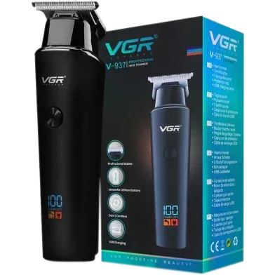 VGR V-937 Professional Rechargeable Electric Hair Trimmer - Rokomari product